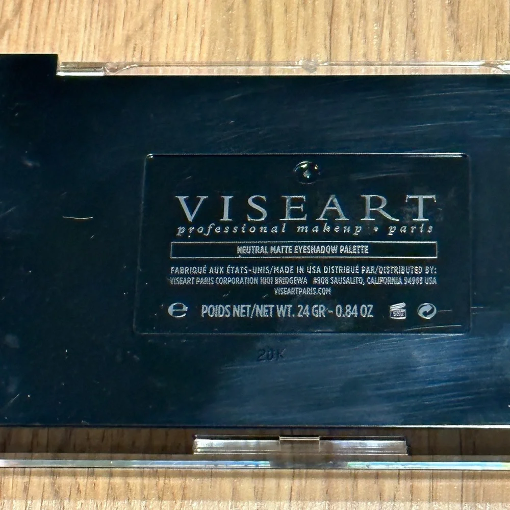 Viseart Neutral Mattes Milieu Eyeshadow Palette